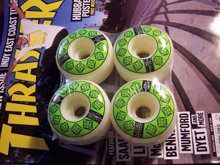 SATORI "LINKED LOGOS" WHEELS - 57mm 98A