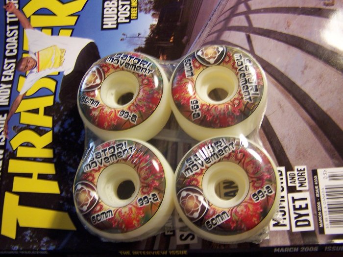 SATORI "NATURALS" WHEELS - 60mm 99A