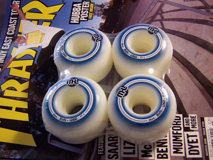MINI LOGO WHEELS - 58mm 97A