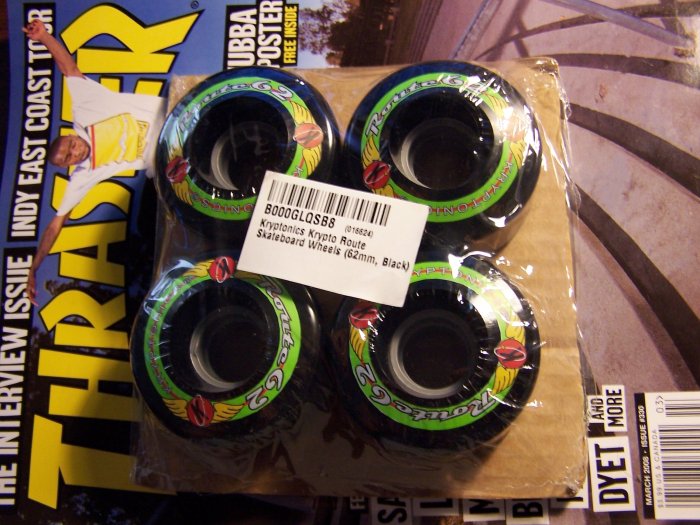 KRYPTONICS "ROUTE 62" WHEELS - 62mm 78A