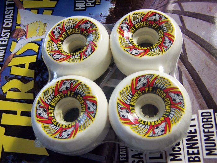 POWELL "RAT BONES II" WHEELS - 60mm