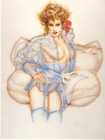 Olivia de Berardinis O Card "Antherium" Pin-up Notecard with Envelope