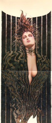 Olivia de Berardinis O Card "Night Stalker" Pin-up Notecard with Envelope