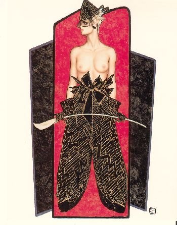 Olivia de Berardinis O Card Pin-up Notecard with Envelope