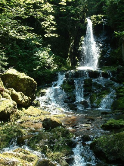 Fuller Falls, Fundy National Park, New Brunswick, CA 03
