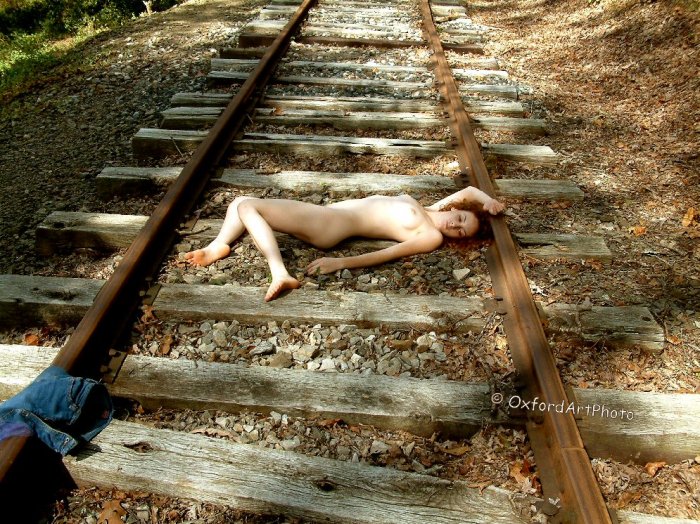 Hot naked Red Head nude posing... digital, Screensaver, print