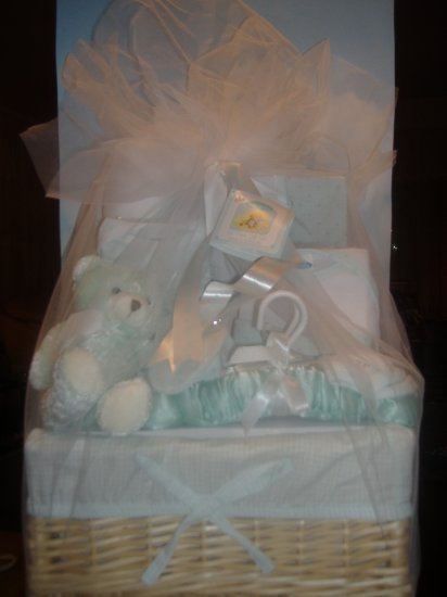 Bon BeBe 14 piece Newborn Gift Set (Neutral Green)