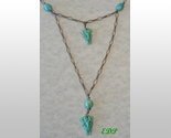 Edwardian Elephants Jade Peking Glass Festoon Necklace