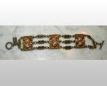 RemyDis Paris French Designer Bracelet Goldstone Enamel