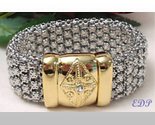 Nardi Bracelet Swarovski Crystal Studded Italian Italy
