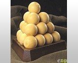 Brain Teaser FAO Schwarz Ball Pyramid Puzzle WOOD MIB
