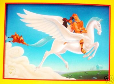 Hercules Disney Lt. Ed. Commemorative Lithograph MINT
