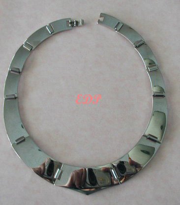 Choker Collar Link Necklace Bold