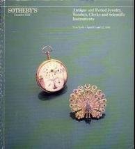 Watch and Jewelry Sotheby Auction Catalog April 10 1984