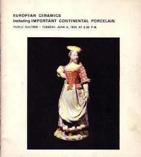 European Ceramics Porcelain Sotheby June 6, 1972