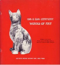 19-20C Works of Art Sotheby 1975 Auction Catalog