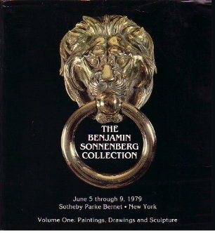 Benjamin Sonnenberg Collection 1979 Sotheby Catalog
