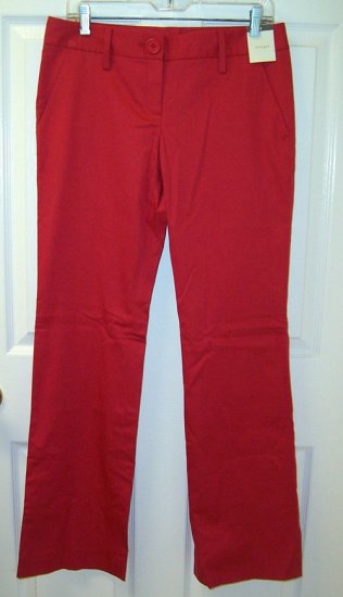 HALOGEN Red Slacks/Pants Womens Size 4