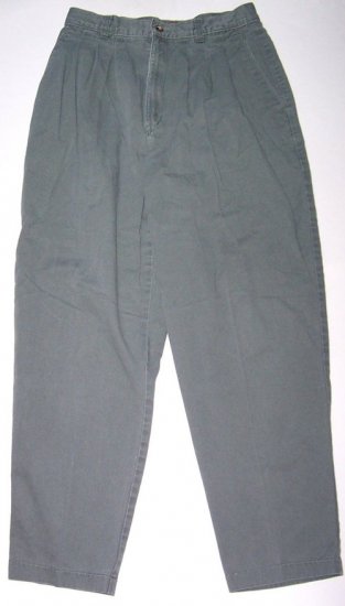 LEE Womens Casual Green Boot Leg Pants/Jeans Sz. 12 Petite
