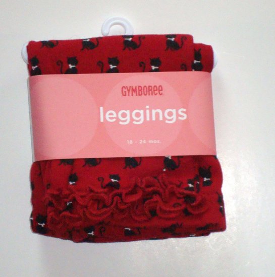 Gymboree Red GLAMOUR KITTY Leggings/Pants 18~24 Months