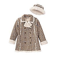 COMPANY KIDS Sherpa Hipster Coat Toddler Girls 2T/2