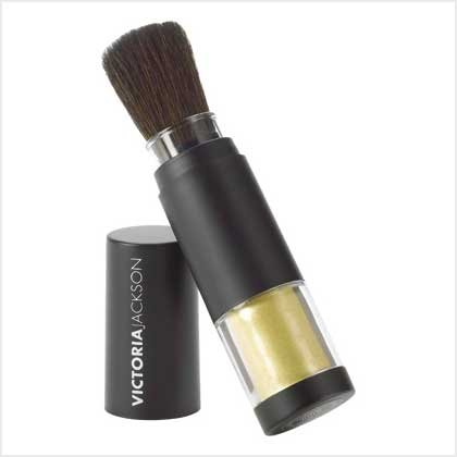 Victoria Jackson Shimmer Powder Brush - Gold