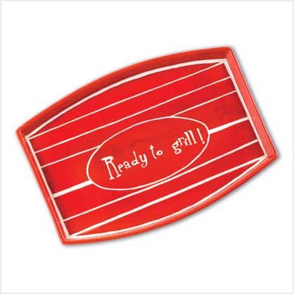 "Ready To Grill" Barbeque Tray