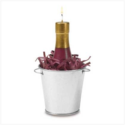 WINE BOTTLE CANDLE