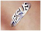 Jesus Cut Out Ring