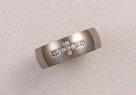 Stainless Steel Men's with Cubic Zirconium Cross
