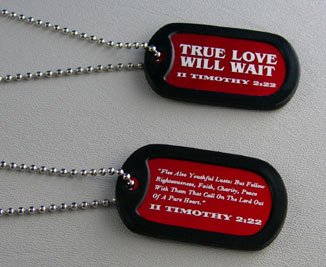 Dog Tags - True Love Will Wait