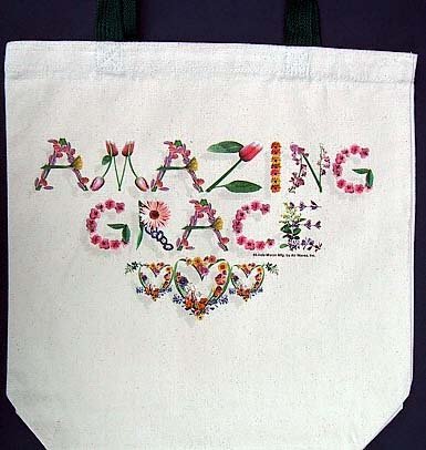 Amazing Grace Tote Bag