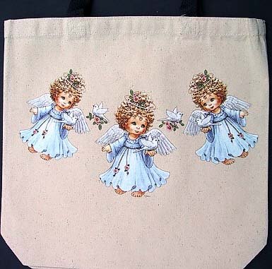 Three Angels Tote Bag