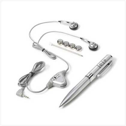 RETRACTABLE PEN RADIO
