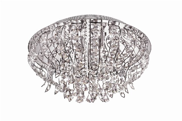 Trans Globe All Crystal Tulip Style Ceiling Light MDN-925