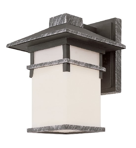 Trans Globe Outdoor Wall Lantern with Frosted Glass 40022