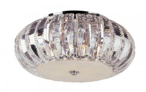 Trans Globe Braided Crystal 14" FlushMount Ceiling Light MDN-1057