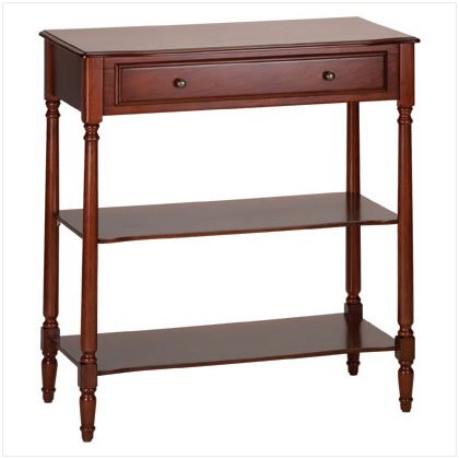 Double Shelved Console Table