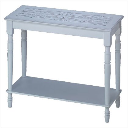Carved Top Console