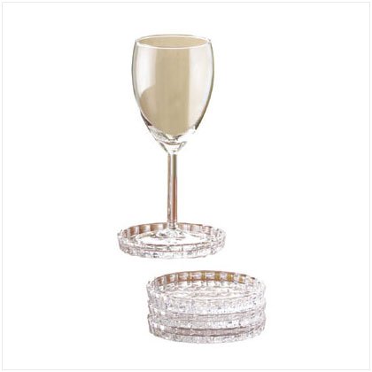Crystal Coaster Set