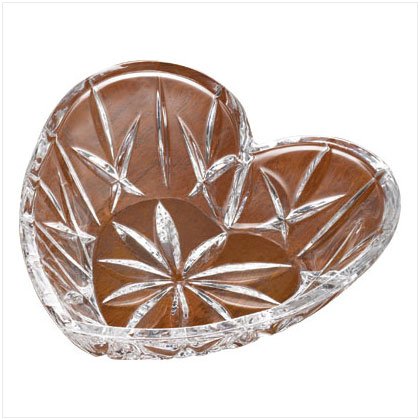 Crystal Heart Dish