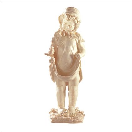 Peasant Girl Bird Feeder