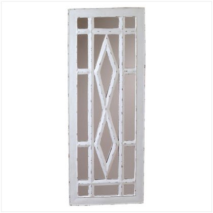 Rustic Windowpane Mirror - D