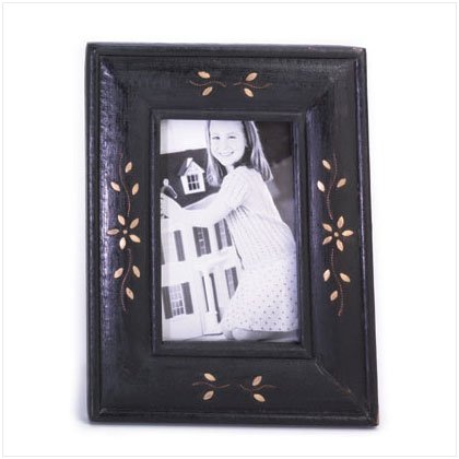 Floral Inlay Photo Frame - D