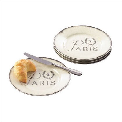 Paris Dessert Plate Set - D