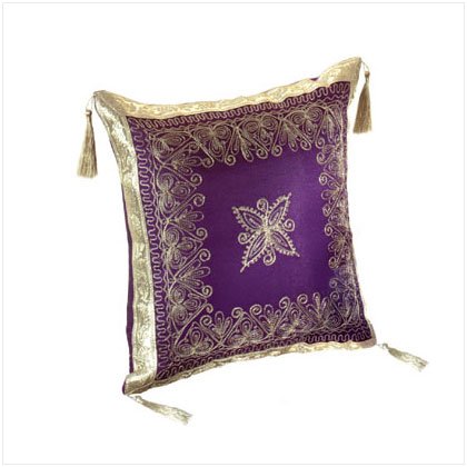Royal Purple Accent Pillow