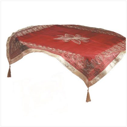 Bombay Imperial Burgundy Tablecloth