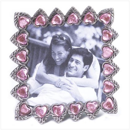 Pink Hearts-A-Plenty Photo Frame - D
