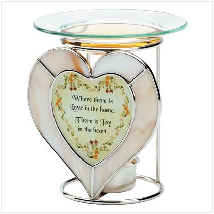 Heart-Shaped Oil Warmer