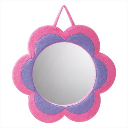Plush Flower Mirror - D